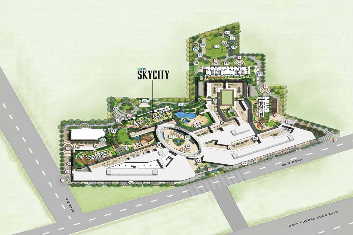 M3M-Skycity-Sector-65-Gurugram-siteplan